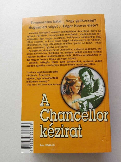 Robert Ludlum: A Chancellor kzrat cm j knyve akcisan elad !