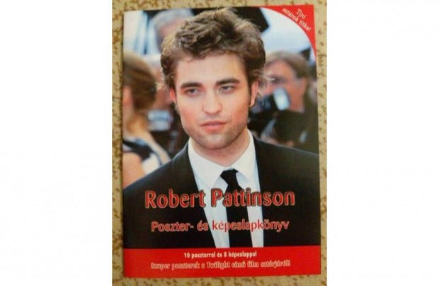 Robert Pattinson Poszter s kpeslap knyv elad!