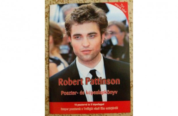 Robert Pattinson Poszter s kpeslap knyv elad!