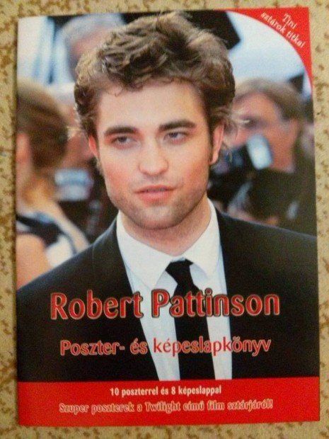 Robert Pattinson Poszter-s kpeslapknyv elad!