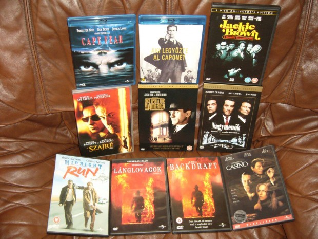 Robert de Niro . dvd - Blu-ray filmek .Cserlhet Blu-ray filmekre