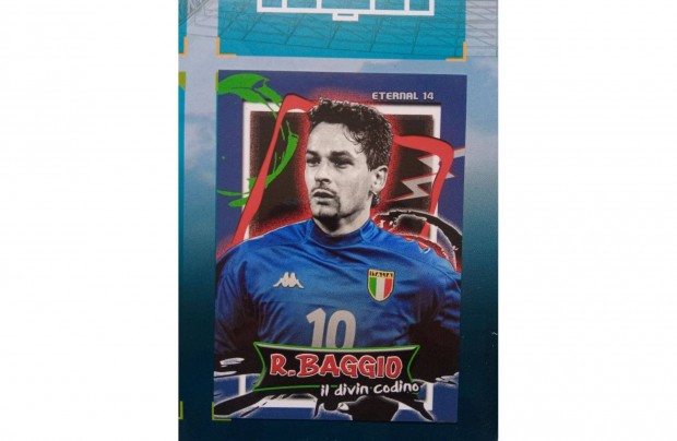 Roberto Baggio (Olaszorszg) rajongi krtya