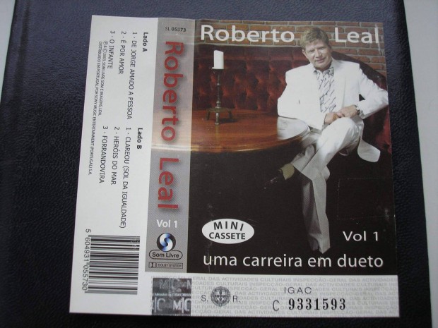Roberto Leal - Uma carreira em dueto ,gyári műsoros kazetta