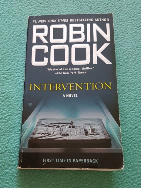 Robin Cook - Intervention (Beavatkozs) knyv (angol nyelv)