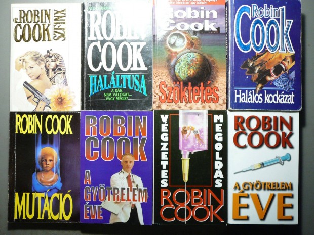 Robin Cook könyvcsomag 1. (8 kötet)