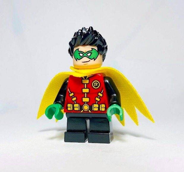 Robin Eredeti LEGO minifigura - Super Heroes 76122 Agyagpofa - j