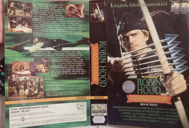 Robin Hood a fuszeklik fejedelme - vgjtk vhs - nagytok