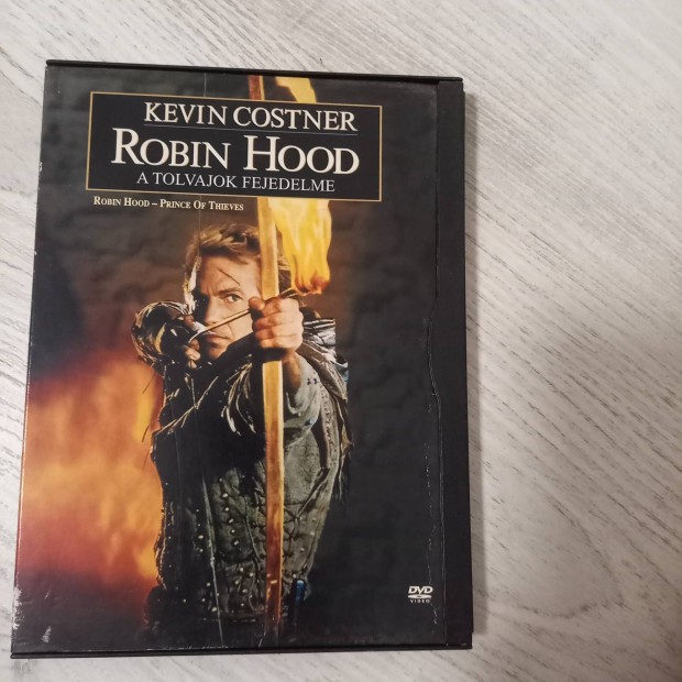 Robin Hood a tolvajok fejedelme - kaland dvd- Kevin Costner