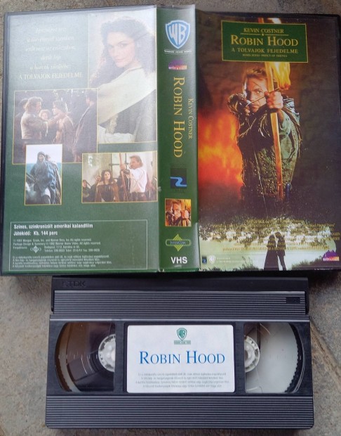 Robin Hood a tolvajok fejedelme - kaland vhs - Kevin Costner