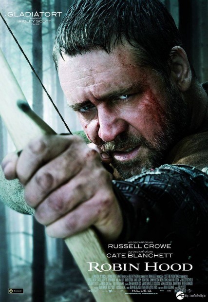 Robin Hood mozi plakt Russell Crowe