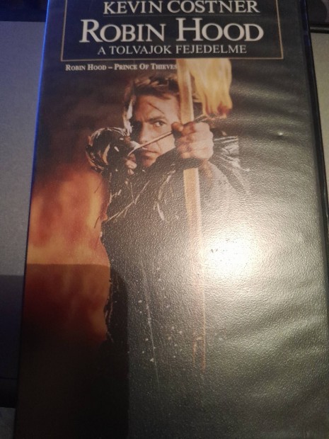 Robin Hood tolvajok fejedeleme VHS kazetta 