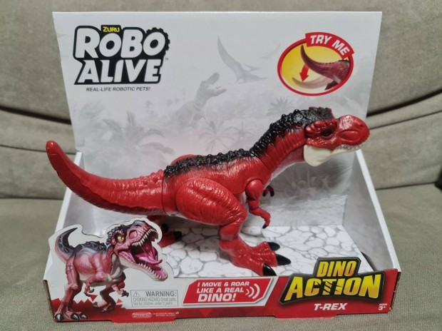 Robo Alive Dino Action - T-Rex. j bontatlan