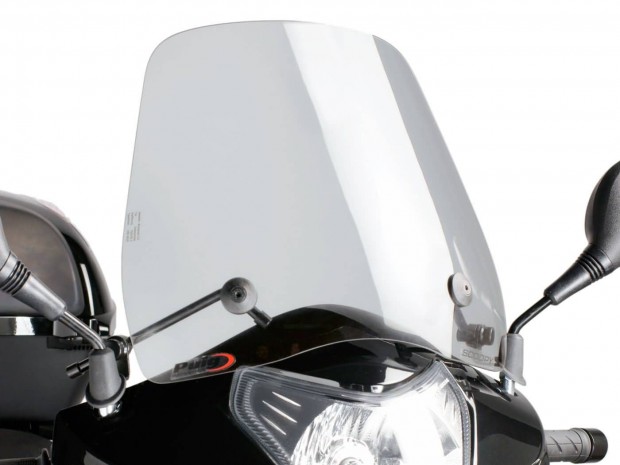 Robogó szélvédő Puig Trafic füst - Honda SH 125i, SH 150i, SH 300i