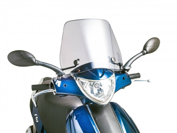 Robogó szélvédő Puig Trafic füst - Piaggio Fly 50 (05-14)