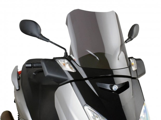 Robogó szélvédő Puig V-Tech Sport sötét füst - Yamaha X-Max 125 YP125R