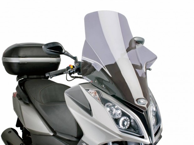Robogó szélvédő Puig V-Tech Touring füst - Kymco Downtown 125i, 300i A