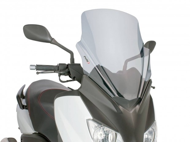 Robogó szélvédő Puig V-Tech Touring füst - Yamaha X-Max 125 YP125R 10-