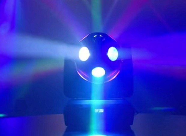 Robotlmpa (2 darab)-Stairville Beam Ball 100 Quad LED 10x10W