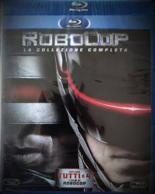 Robotzsaru gyjtemny (4 db Blu-ray) bontatlan, magyarral 7500 Ft 