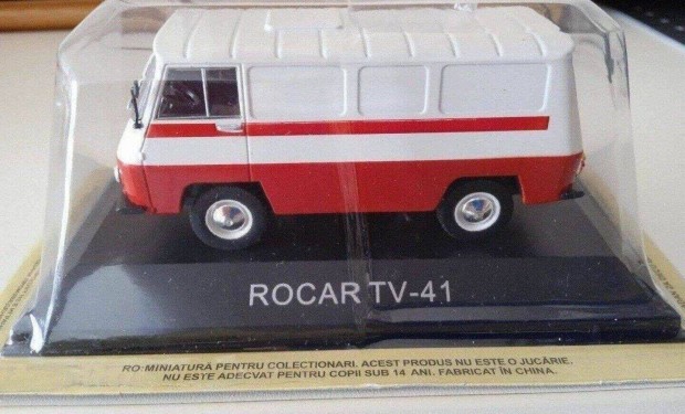 Rocar TV-41 kisauto modell 1/43 Elad