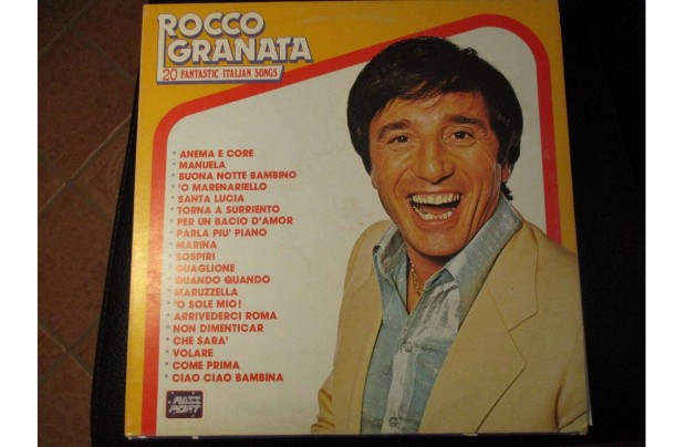 Rocco Granata bakelit hanglemezek eladk