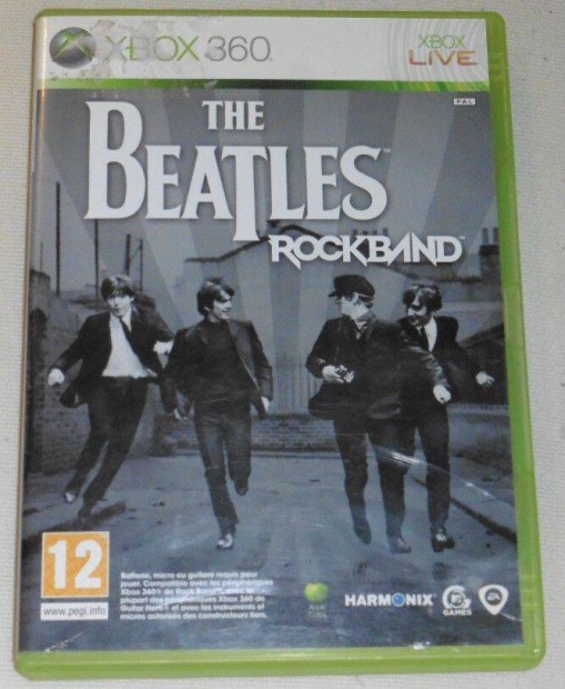Rock Band - The Beatles (zenls) Gyri Xbox 360 Jtk akr flron