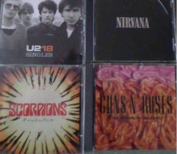 Rock CD gyűjtemény újszerű