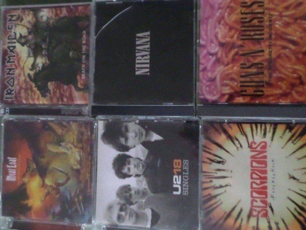 Rock CD gyjtemny jszer