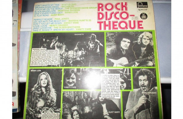 Rock Disco-Theque vinyl hanglemez elad