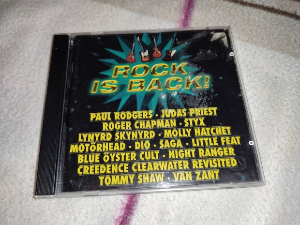 Rock Is Back CD (Judas Priest,Dio,Motrhead,Styx)