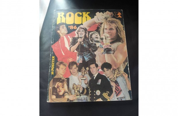 Rock '86 vknyv 16 poszterrel- Sebk Jnos szerk