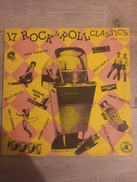 Rock & Roll classics bakelit lemez