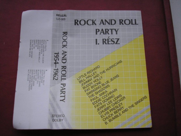 Rock & Roll party I.rsz-gyri msoros kazetta
