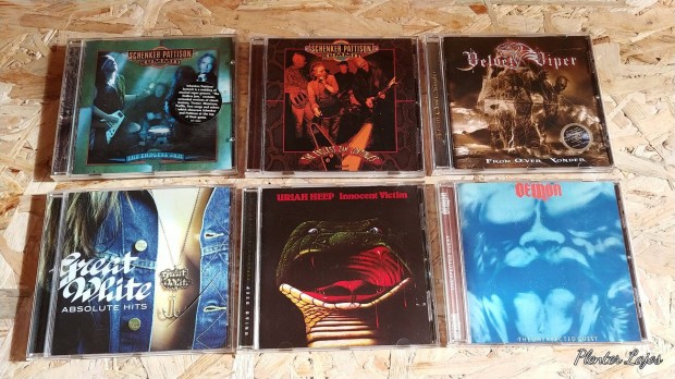 Rock, metal cd lemezek, 2