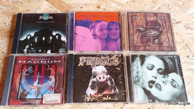 Rock, metl cd lemezek/ Amorphis, Smashing Pumpkins, stb