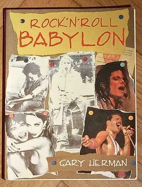 Rock and Roll Babylon knyv Gary Hermann Axl Rose, Michael Jackson... 