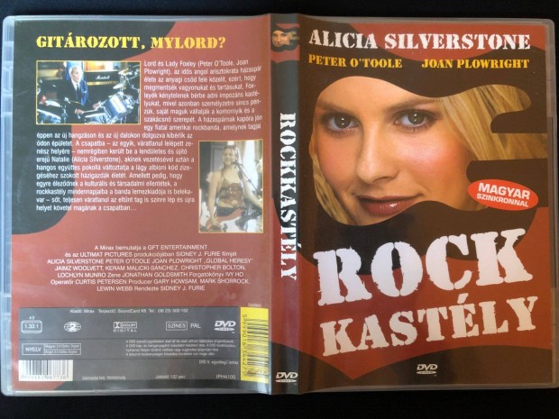 Rock kastly DVD (karcmentes, Alicia Silverstone, Peter OToole)