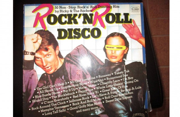 Rock'n Roll Disco bakelit hanglemez eladó
