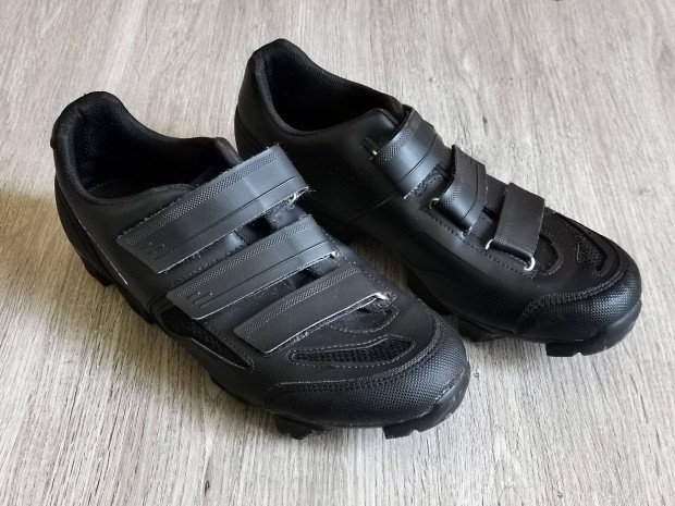 Rockrider mtb xc shoes 100 black Kerkpros cip 46-os