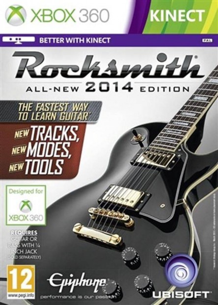 Rocksmith 2014 (With Real Tone Cable) eredeti Xbox 360 jtk