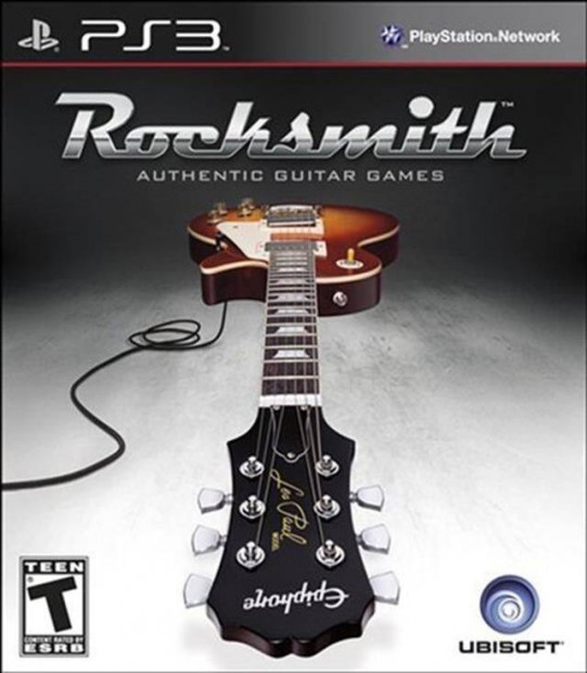 Rocksmith (+ Les Paul Guitar + Cable) eredeti Playstation 3 jtk