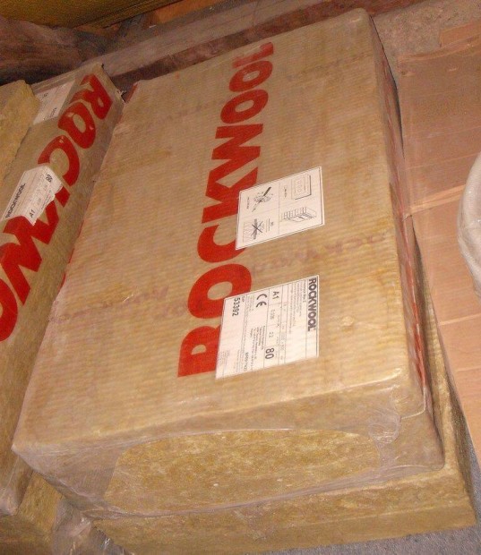 Rockwool Frontrock Max E h�szigetel� 100x60x8 cm, 7,2 n�gyzetm�ter