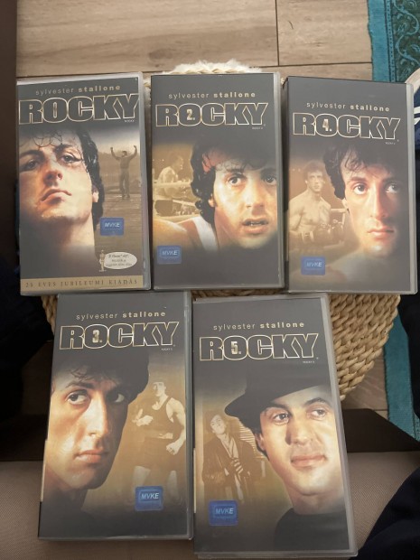 Rocky 1-5 vhs csomag