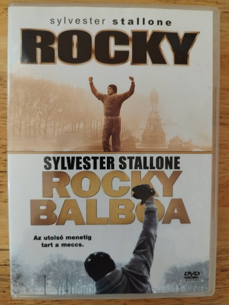 Rocky + Rocky Balboa duplalemezes dvd Sylvester Stallone Szinkronnal 