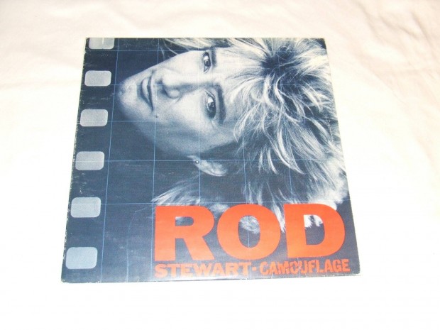 Rod Stewart: Camouflage - bakelit lemez eladó!