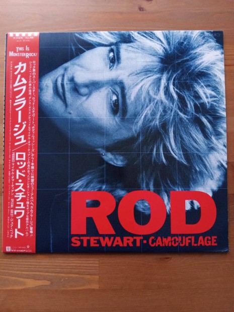 Rod Stewart - Camouflage hanglemez lp