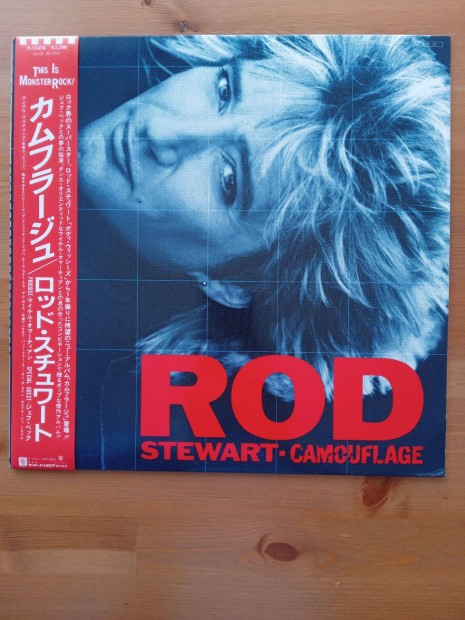 Rod Stewart japn hanglemez bakelit