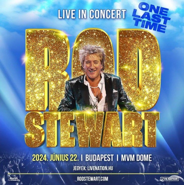 Rod Stewart koncert - MVM Dome Budapest