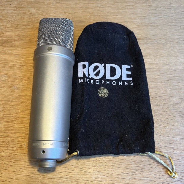 Rode NT1-A nagymembrános kondenzátor stúdió mikrofon