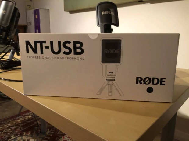 Rode NT-USB kondenztor stdi mikrofon szett j